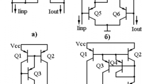 Схемотехника биполярных аналоговых микросхем.  Часть 2. Высокоточные повторители тока.